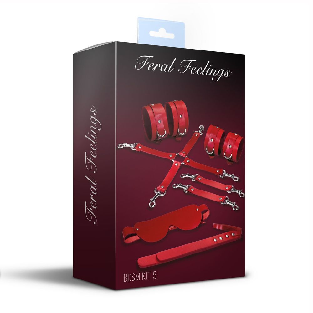Набір Feral Feelings BDSM Kit 5 Red