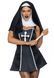 Сексуальний костюм черниці Leg Avenue Naughty Nun S