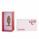 Анальная пробка Lockink Sevanda Hollow Spiral Anal Plug L, золотая, Золотой