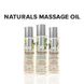 Масажна олія System JO - Naturals Massage Oil - Peppermint&Eucalyptus з ефірними оліями (120 мл)