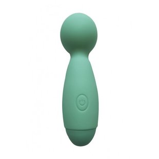 Вибромассажер Wooomy Smally Mini Wand Turquoise