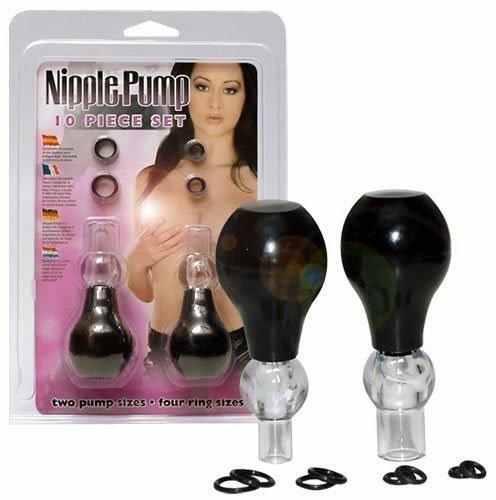 Вакуумні стимулятори для сосків Nipple Pump 10 Piece Set