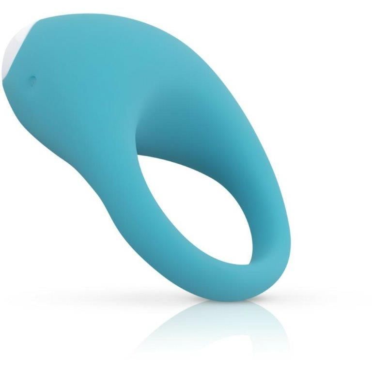 Віброкільце для члена Cala Azul Jose Vibrating Cockring, блакитне
