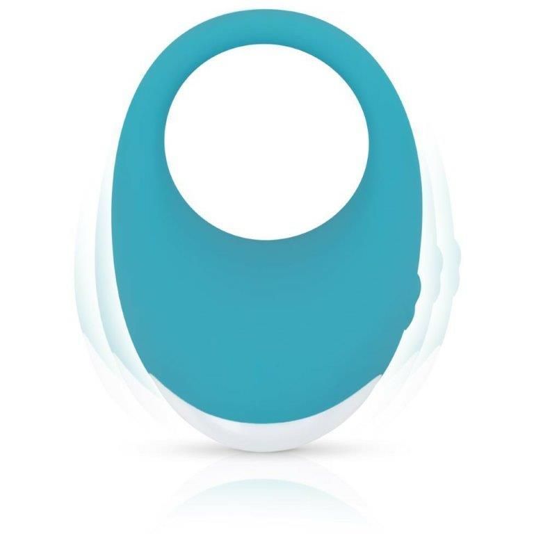 Віброкільце для члена Cala Azul Jose Vibrating Cockring, блакитне