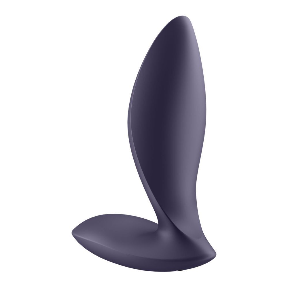Анальная смарт-пробка с вибрацией Satisfyer Power Plug, очень мощная, Фиолетовый