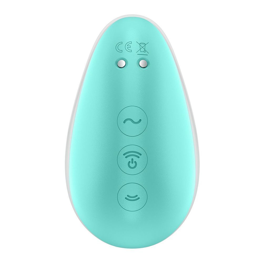 Вакуумный вибратор Satisfyer Pixie Dust Mint/Pink, Бирюзовый