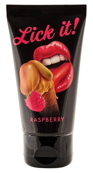 Лубрикант оральний Lick - it  Raspberry 50 мл