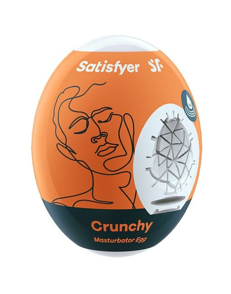 Мастурбатор-яйце Satisfyer Egg Crunchy