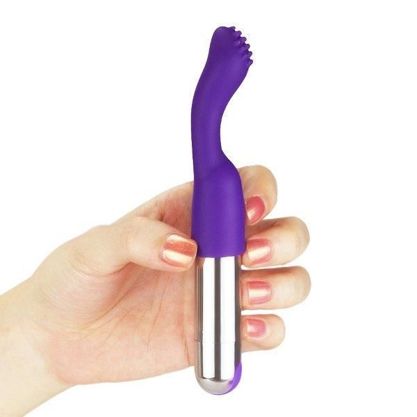 Кліторальний вібратор IJOY Rechargeable Versatile Tickler, Фіолетовий