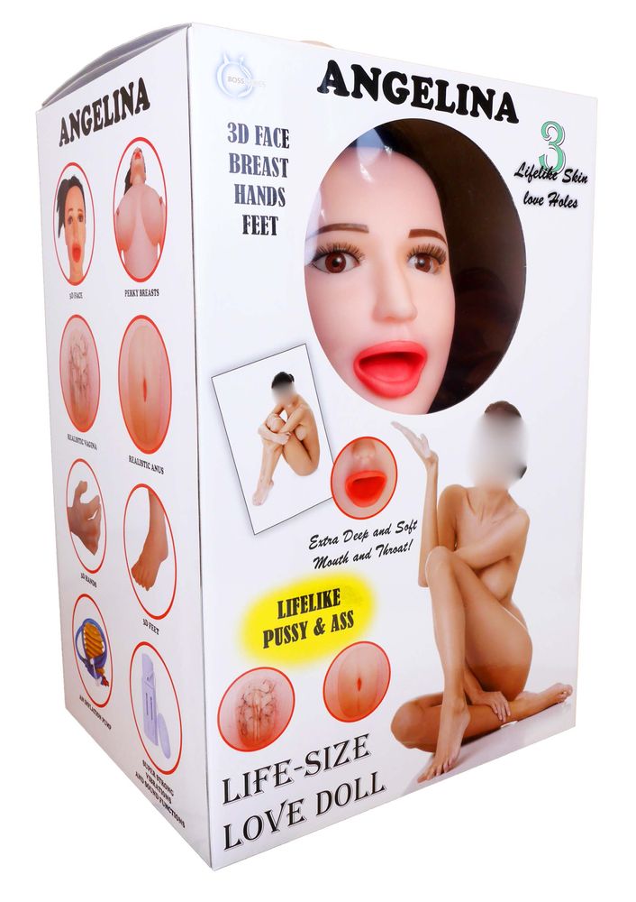 Секс кукла Lalka ANGELINA 3D Vibrating