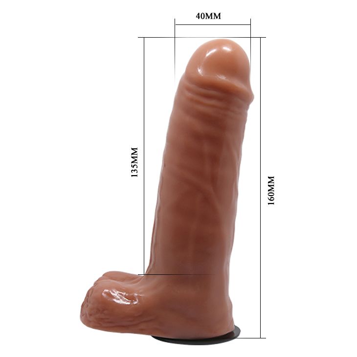 Страпон - Ultra Vibrating Realdeal Penis Strap On 6.2"