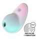 Вакуумный вибратор Satisfyer Pixie Dust Mint/Pink, Бирюзовый