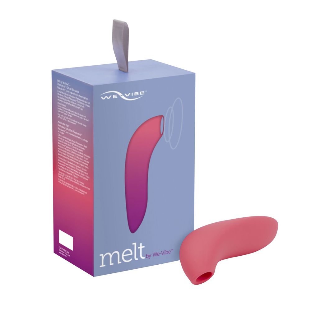 Вакуумний смарт-стимулятор для пар Melt by We-Vibe Coral, зручно поєднувати з сексом, що проникає.