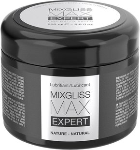 Густая смазка для фистинга и анального секса MixGliss MAX Expert Nature (250 мл) на водной основе