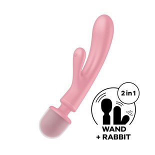 Вібратор Satisfyer Triple Lover (Pink)