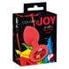 Анальная пробка Colorful Joy Jewel Red Plug Small от Orion