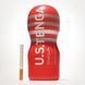 Мастурбатор Tenga US Deep Throat (Original Vacuum) Cup (глибока ковтка велика), Червоний