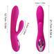 Вибратор Joker Heating Double Vibrating Massage Stick, Розовый
