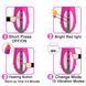 Вибратор Joker Heating Double Vibrating Massage Stick, Розовый