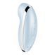Вибростимулятор-пульсатор Satisfyer Tap & Climax 2 Blue, эффект постукивания пальцем, Голубой