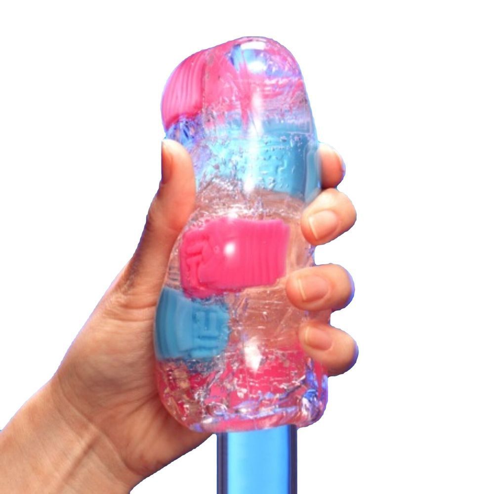 Мастурбатор Tenga Bobble Crazy Cubes, Прозрачный