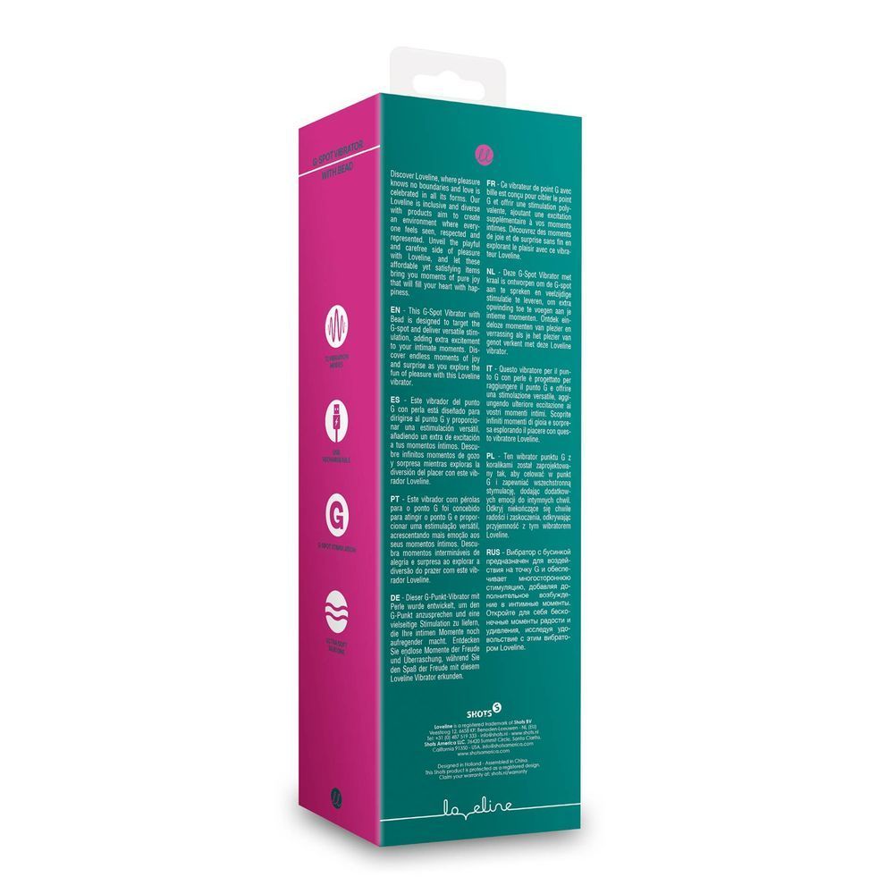 Вибратор G-Spot Vibrator with Bead, Зелёный