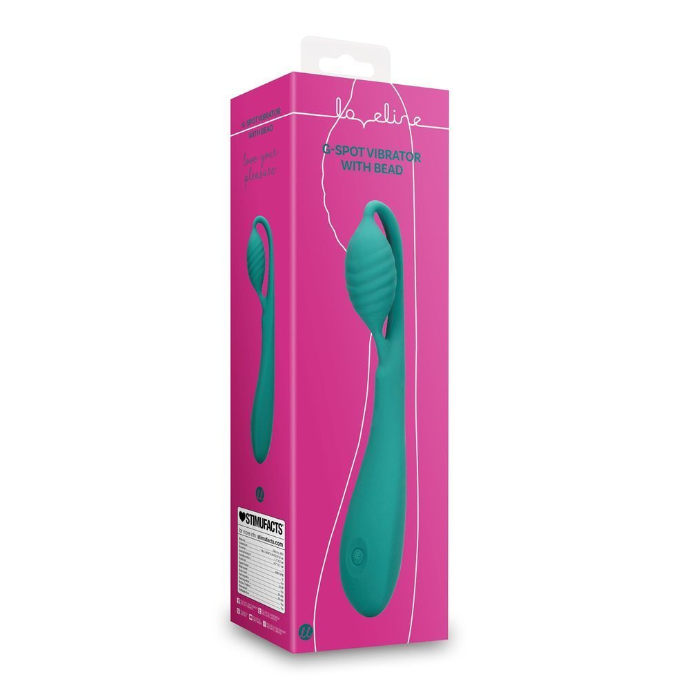 Вибратор G-Spot Vibrator with Bead, Зелёный