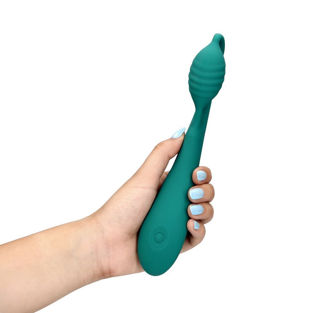 Вибратор G-Spot Vibrator with Bead, Зелёный