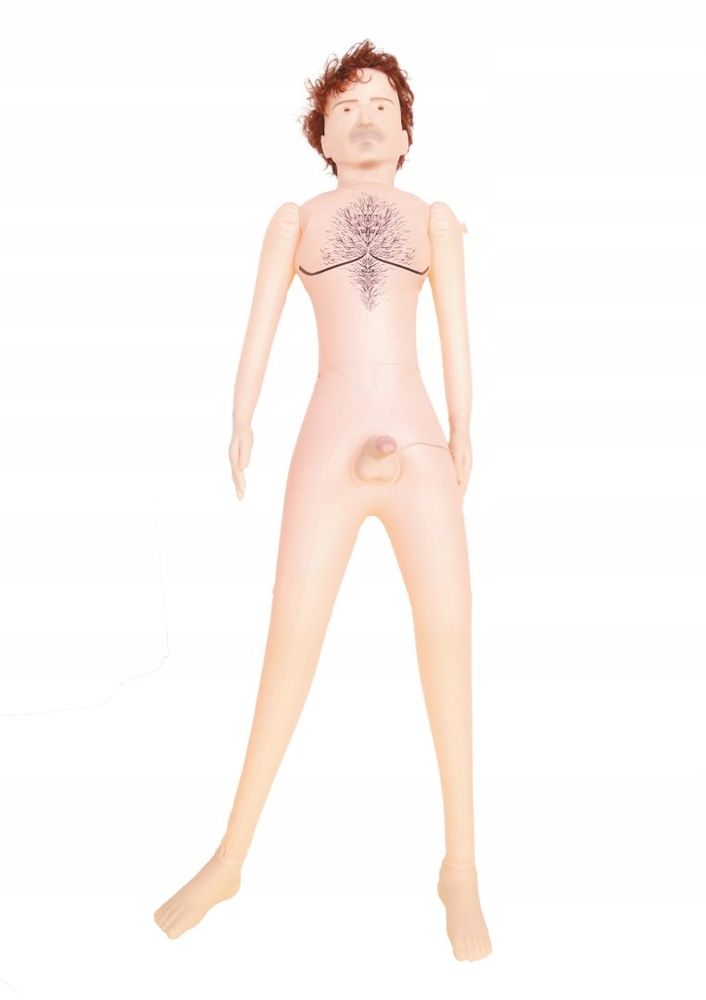 Надувная секс кукла DENNIS 3D с вставкой из киберкожи и вибростимуляцией BOSS