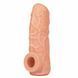 Насадка Kokos Nude Sleeve NS 001-M &mdash; потовщення пеніса, відкрита голівка
