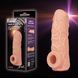 Насадка Kokos Nude Sleeve NS 001-M &mdash; потовщення пеніса, відкрита голівка