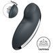 Вибростимулятор-пульсатор Satisfyer Tap & Climax 2 Grey, эффект постукивания пальцем, серый