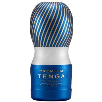 Мастурбатор Tenga Premium Air Flow Cup (24 воздушные камеры внутри), Синий