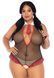 Костюм  Leg Avenue XL/XXL, боді з краваткою
