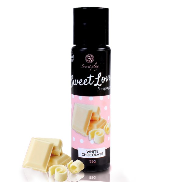 Гель для орального секса Secret Play - Sweet Love White chocolate Gel, 60 ml