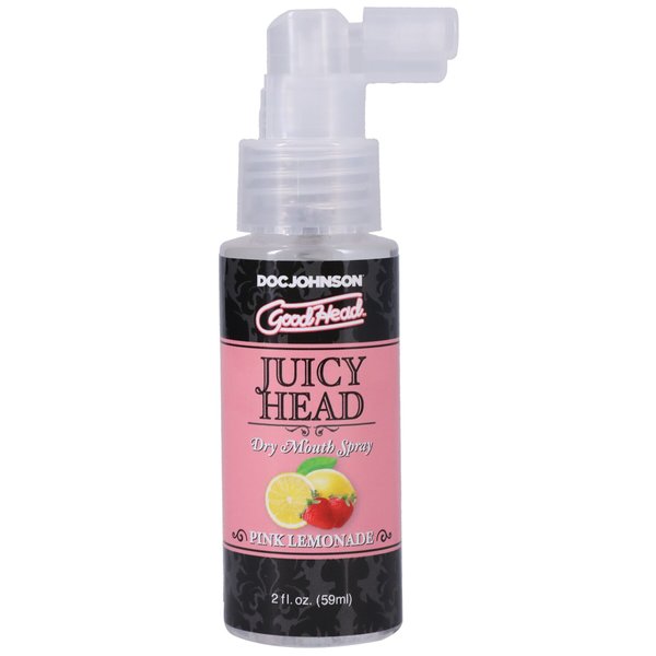 Зволожуючий спальний оральний Doc Johnson GoodHead – Juicy Head – Dry Mouth Spray – Pink Lemonade 2 fl.