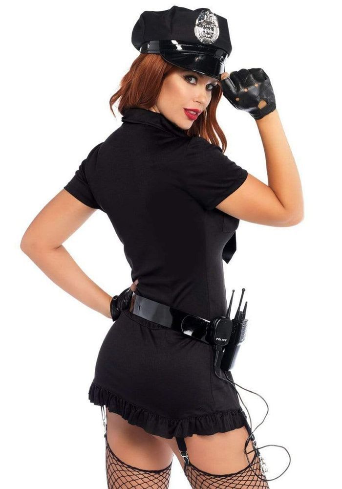 Еротичний костюм поліцейської Leg Avenue Dirty Cop XS