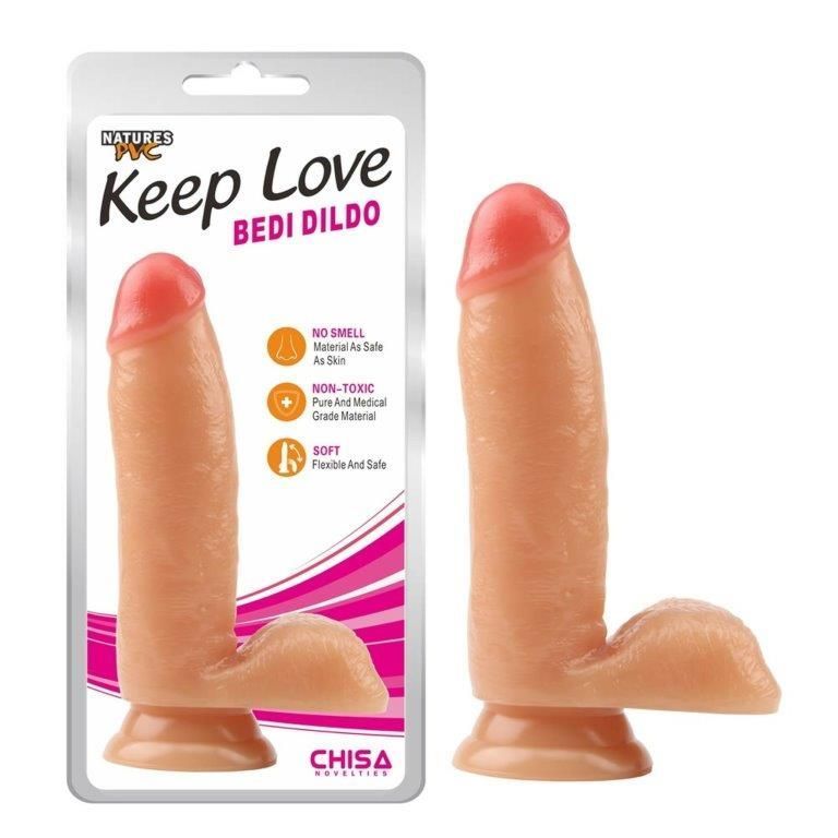 Фалоімітатор Keep Love Bedi Dildo, тілесний