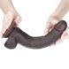 Фаллоимитатор Sliding-Skin 9.5&Prime; &mdash; двойная плотность, реалистичный, Коричневый