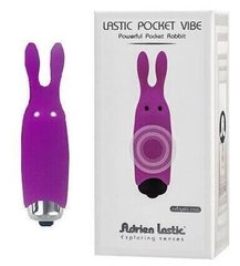 Мини Вибратор Adrien Lastic - Pocket Rabbit Purple