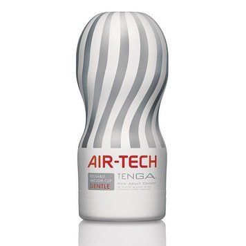 Мастурбатор Tenga Air-Tech Gentle, более высокая аэростимуляция и всасывающий эффект, Белый