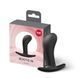 Анальна пробка Fun Factory BOOTIE M Black, діаметр 3,3 см, тонкий обмежувач, Черный