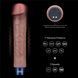 Вібратор Lovetoy Real Softee 9 Platinum Silicone, коричневий, Коричневий