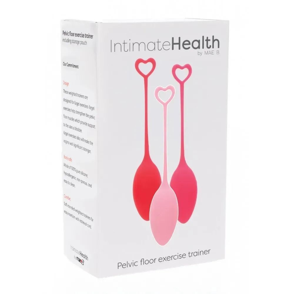 Набір вагінальних кульок Mae B Pelvic Floor Exercise Kegel Balls - Red