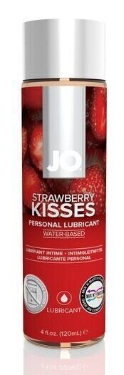 Лубрикант оральный System JO Strawberry Kisses 120 мл