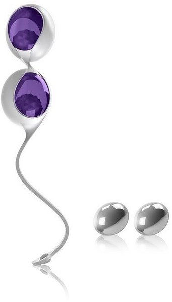 Вагінальні кульки Ovo L1 (Lilac)