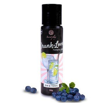 Бальзам для орального сексу Secret Play - Drunk in Love Gin&Tonic Balm, 60 ml, 60 ml, Джин тонік