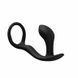Анальная пробка с эрекционным кольцом Fun Factory Bootie Ring Black, Черный