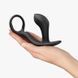 Анальная пробка с эрекционным кольцом Fun Factory Bootie Ring Black, Черный