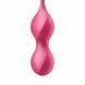 Вагинальные смарт-шарики с вибрацией Satisfyer Love Birds 2 Connect App Red, 86 г, пульт ДУ